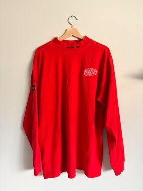 STARTER Detroit Red Wings mock neck
